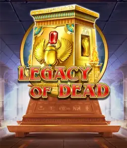 Play  Legacy of Dead slot by Play'n GO featuring complimentary spins and expanding symbols, starting at $0.10 bets.