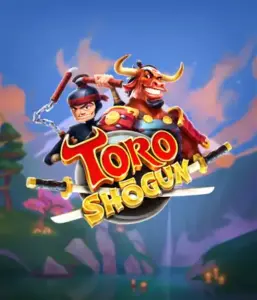 Enter the dynamic world of the Toro Shogun game by ELK Studios, highlighting a fearless samurai and a playful red bull joining forces on an adventure. This image captures the combination of animation-style Japanese adventure, set against a peaceful forest backdrop. Great for those interested in cultural fusions in gaming, providing a unique adventure.